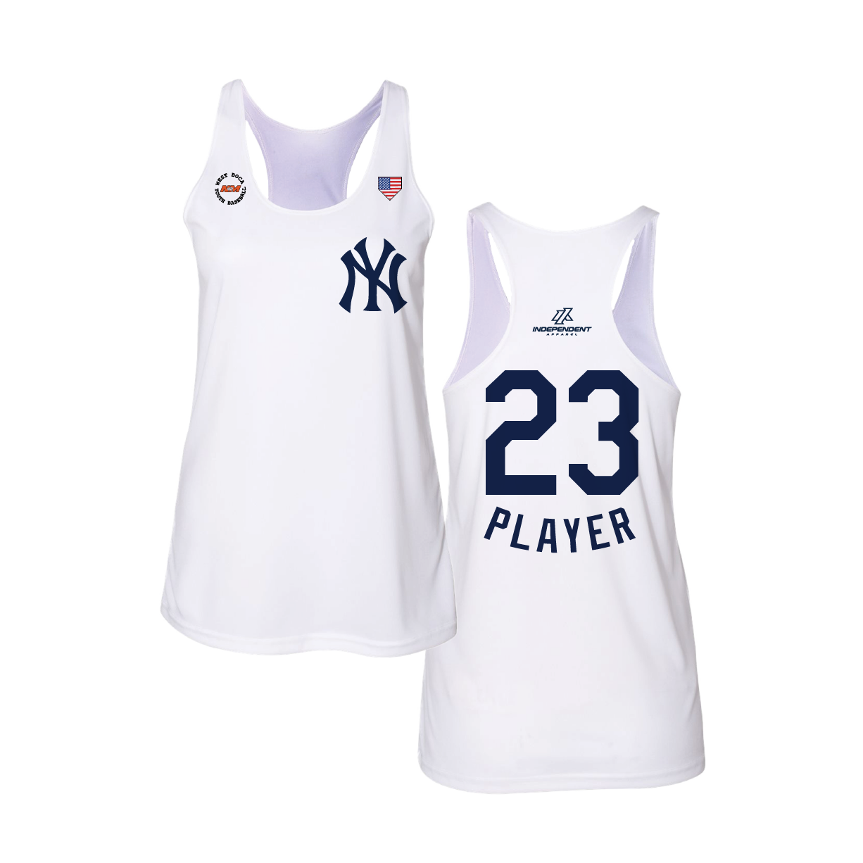 WBYB Spring 2026 Yankees Women's Tank Top