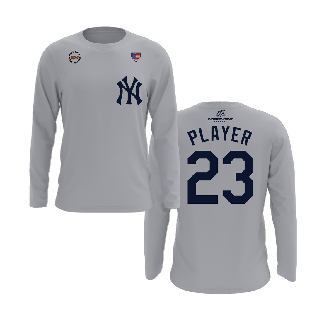 WBYB Spring 2026 Yankees Long Sleeve Shirt