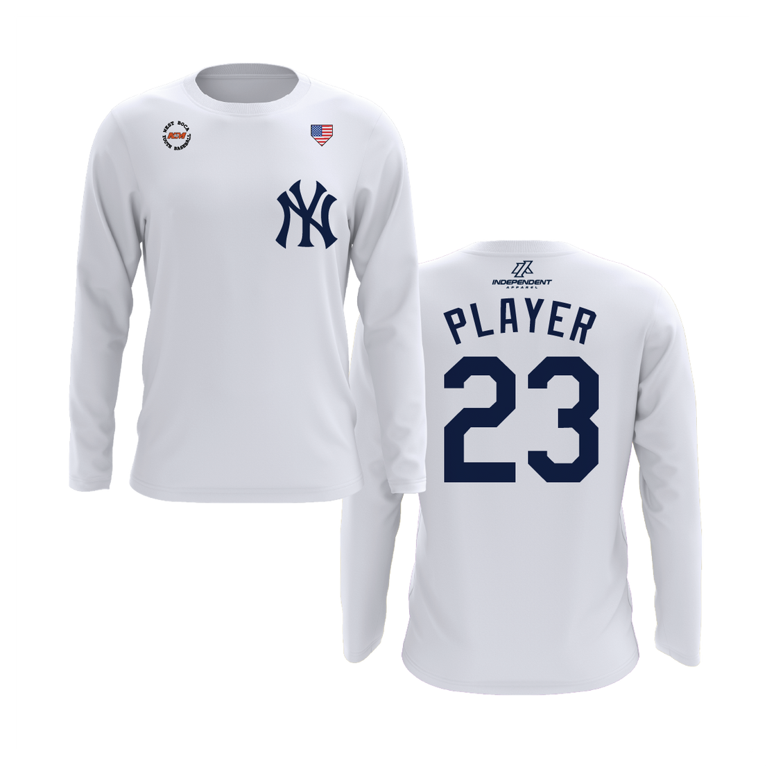 WBYB Spring 2026 Yankees Long Sleeve Shirt