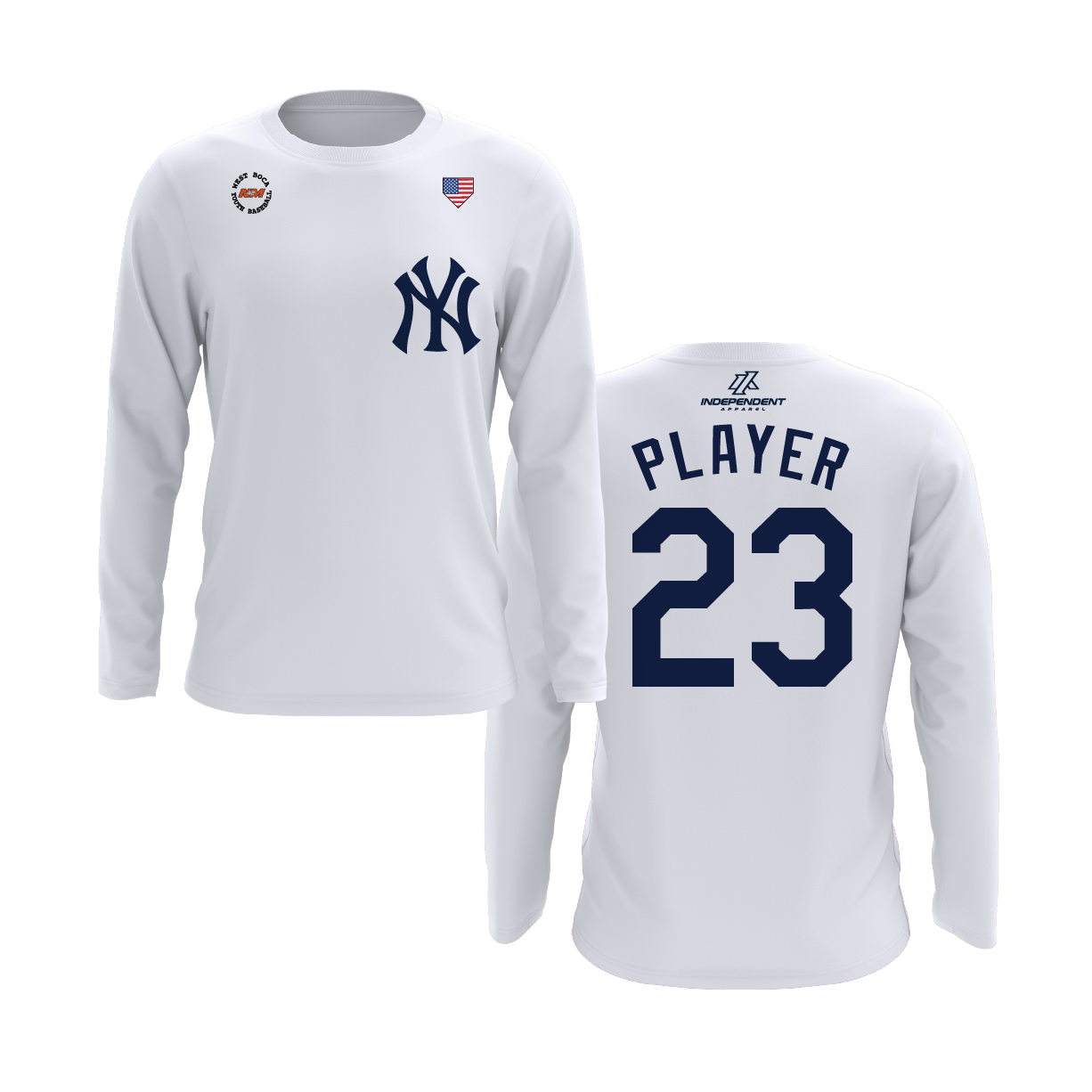 WBYB Spring 2026 Yankees Long Sleeve Shirt