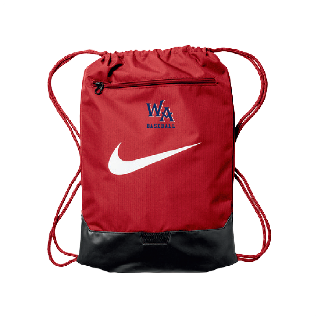 Westminster Baseball WA Logo Nike Brasilia Drawstring Bag