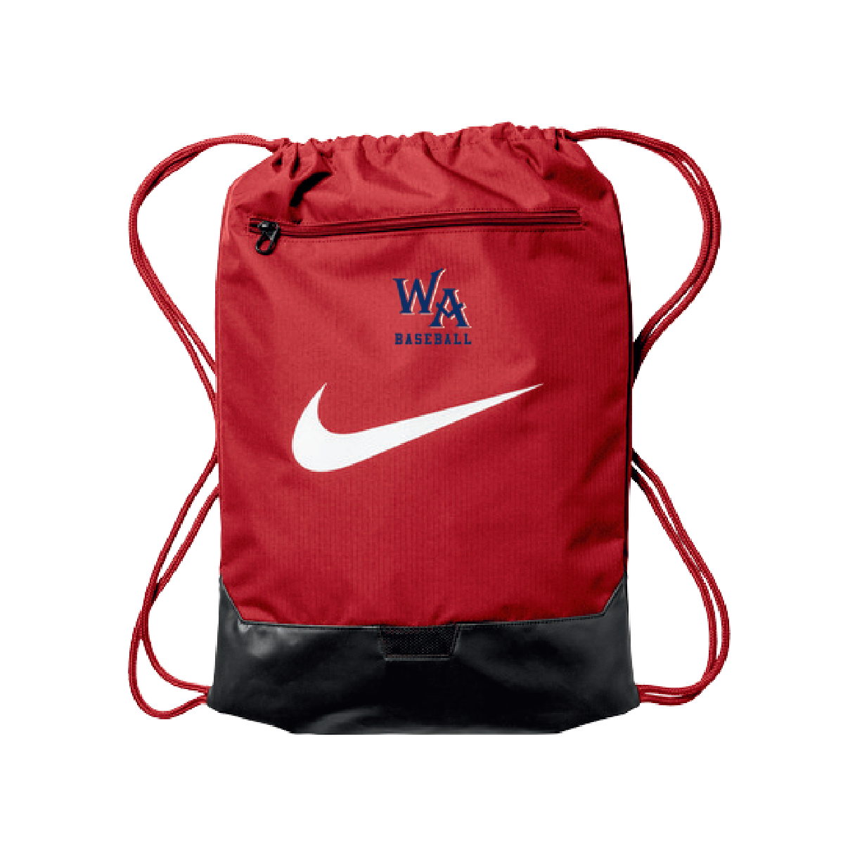 Westminster Baseball WA Logo Nike Brasilia Drawstring Bag