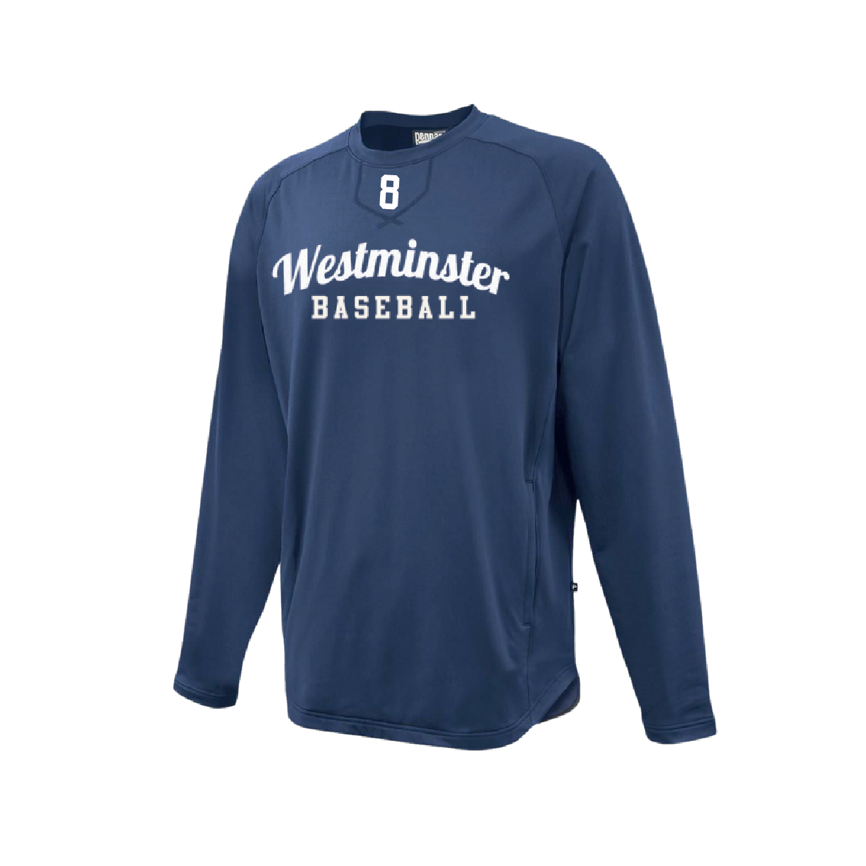 Westminster Baseball Script Logo Long Sleeve Warmup