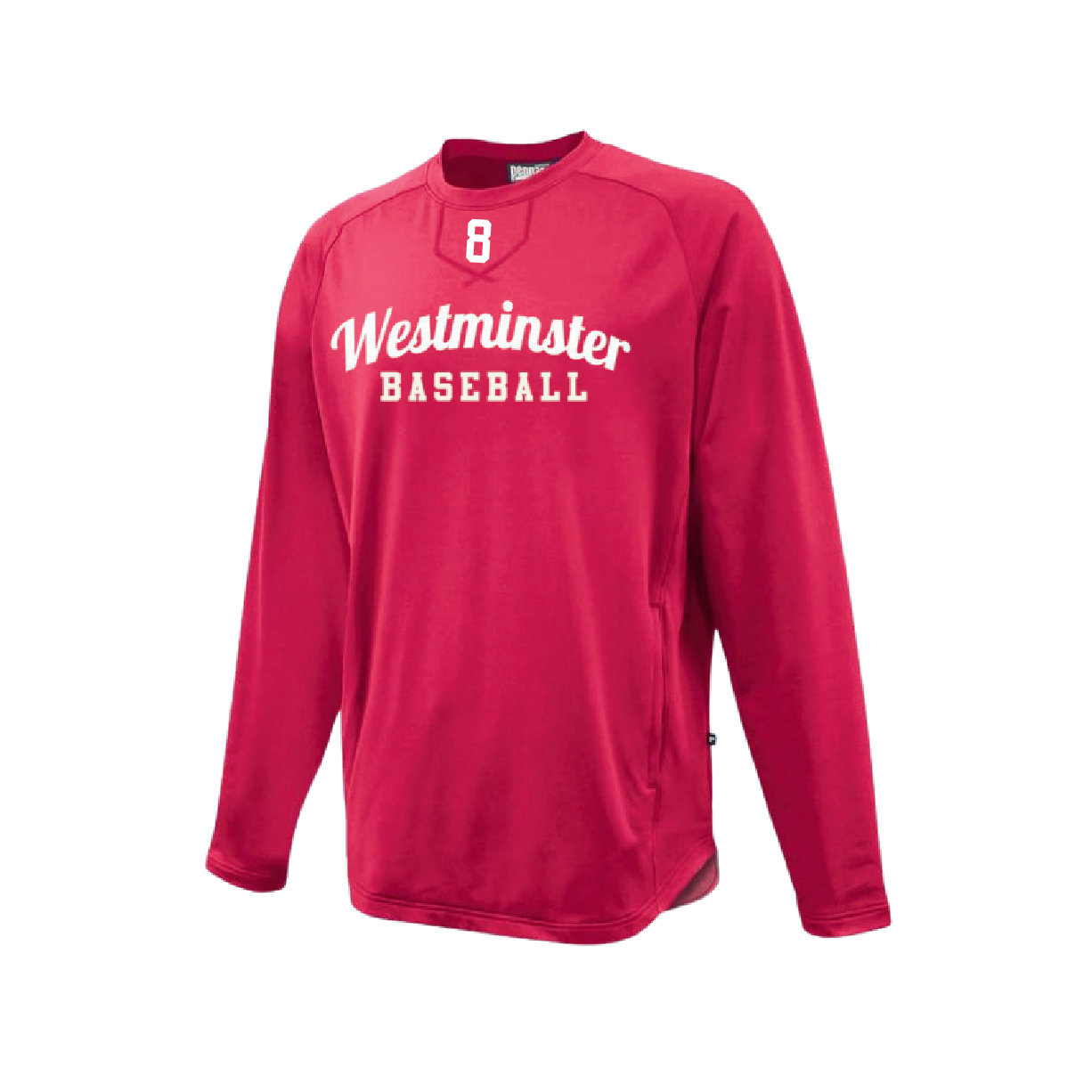 Westminster Baseball Script Logo Long Sleeve Warmup