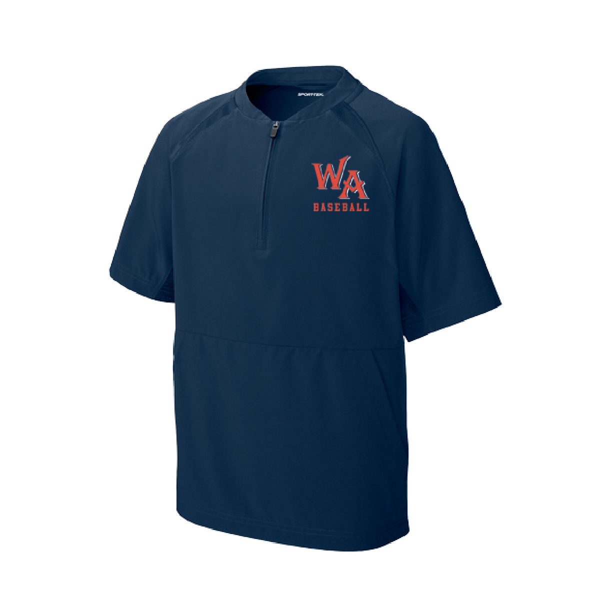 Westminster Baseball WA Logo Short Sleeve Cage Jacket