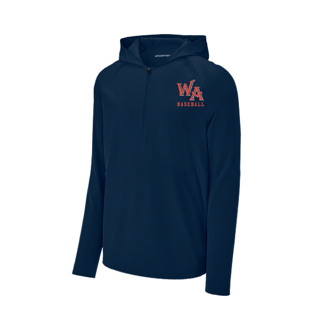 Westminster Baseball WA Logo Hooded Cage Jacket