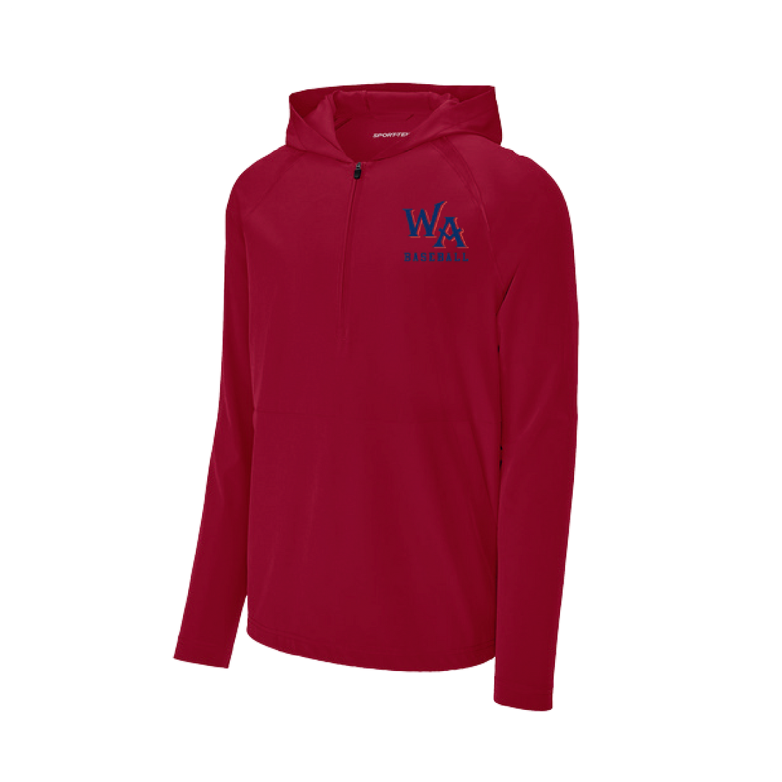 Westminster Baseball WA Logo Hooded Cage Jacket