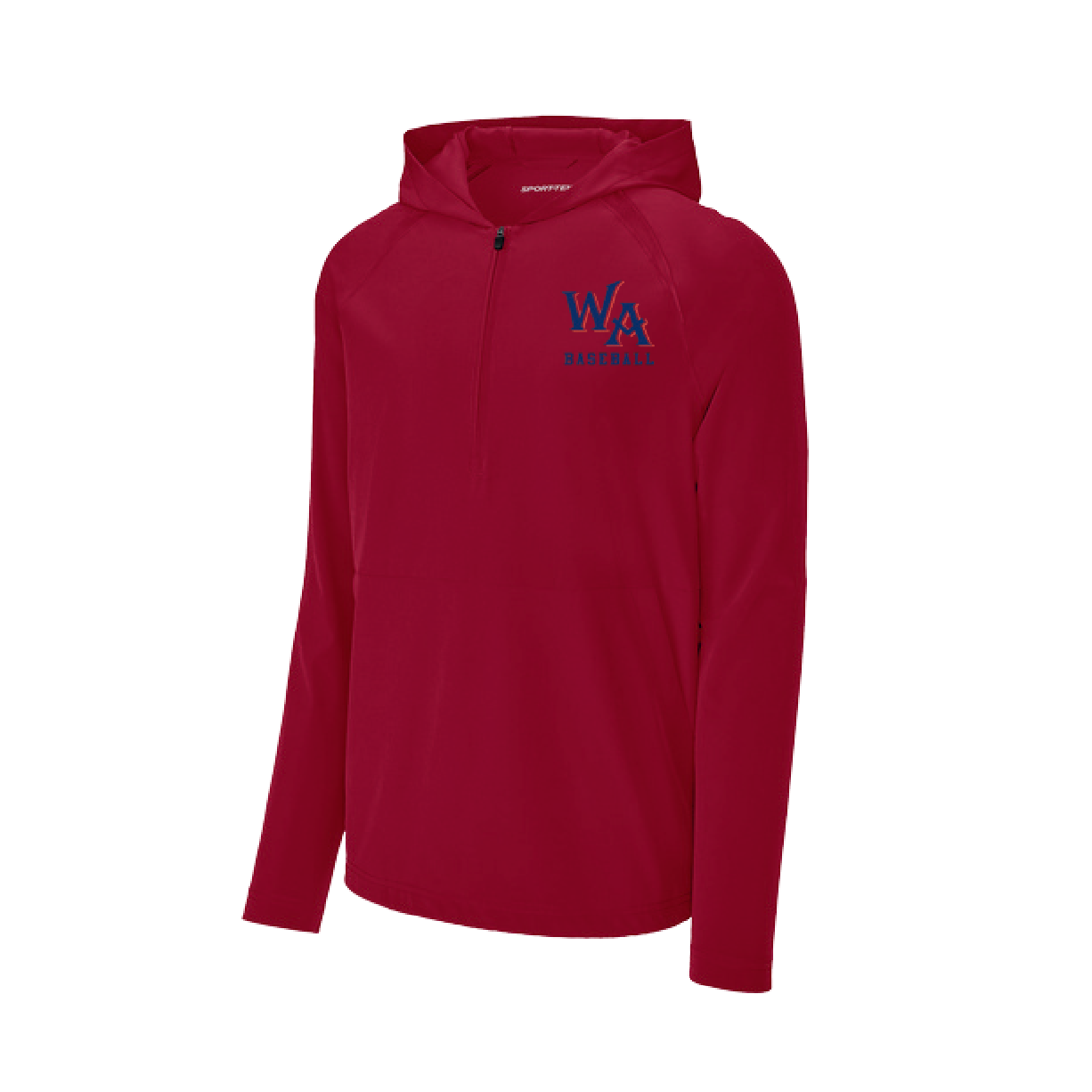 Westminster Baseball WA Logo Hooded Cage Jacket