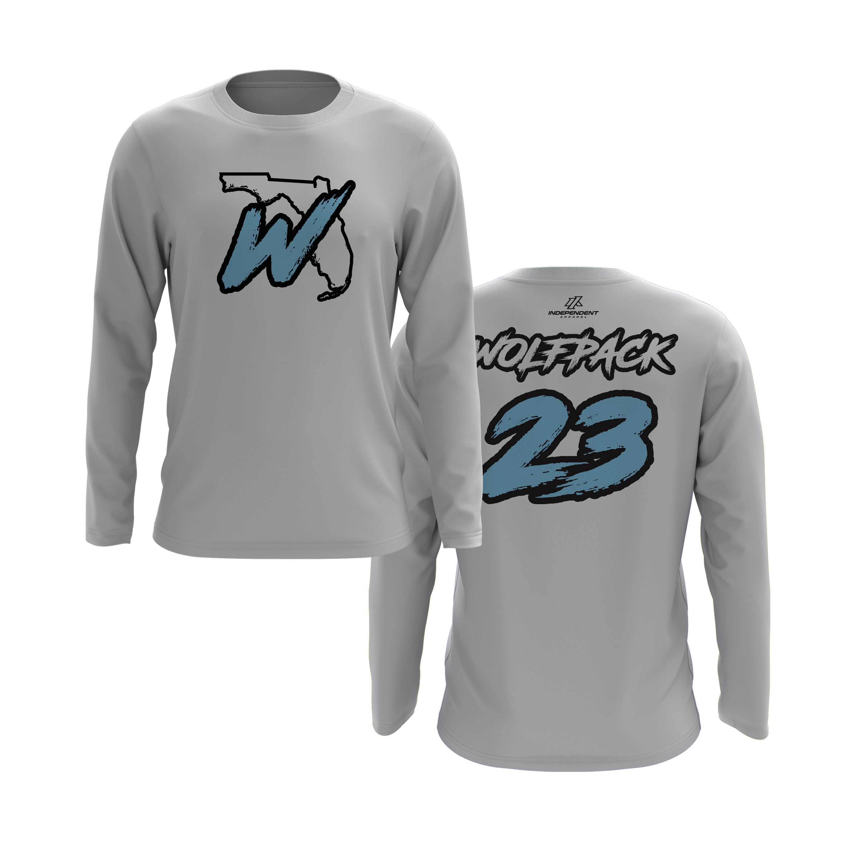 Wolfpack W Logo Long Sleeve Shirt