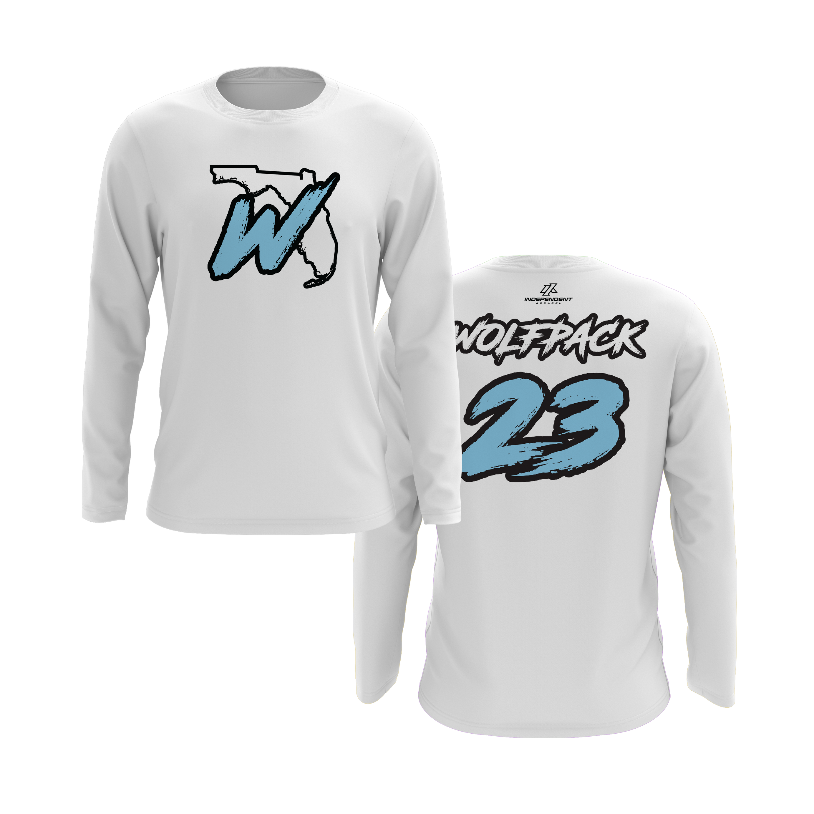 Wolfpack W Logo Long Sleeve Shirt