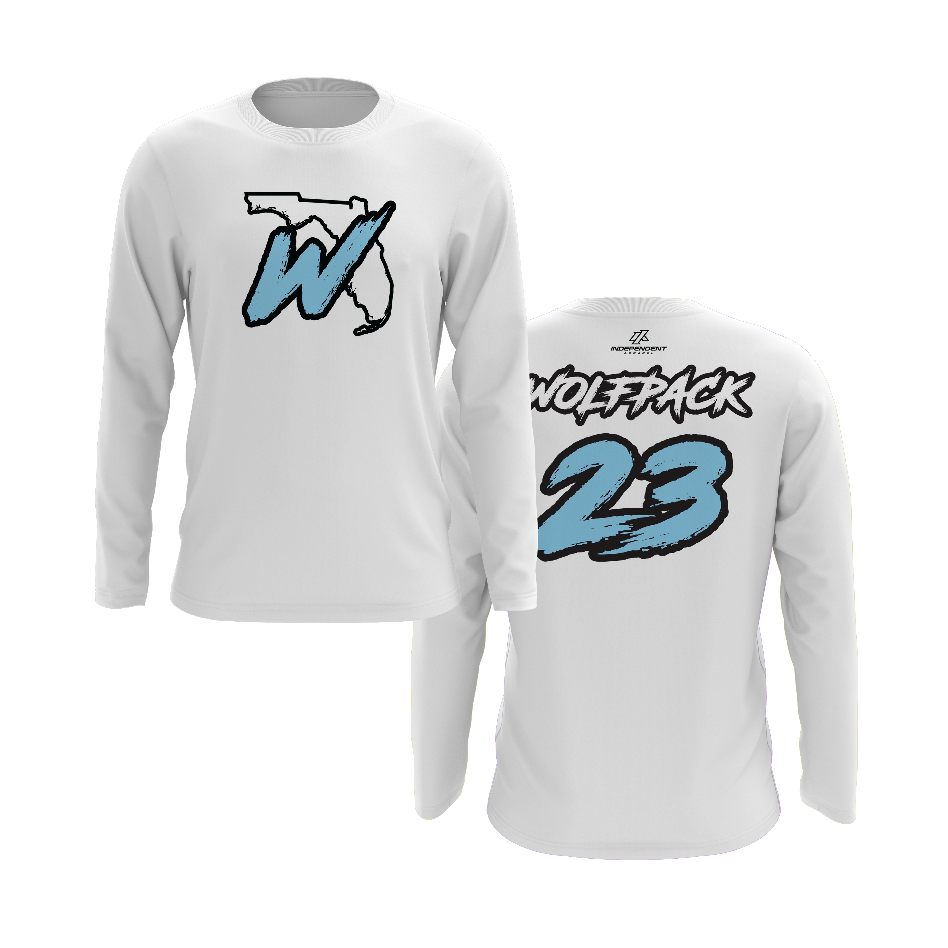 Wolfpack W Logo Long Sleeve Shirt