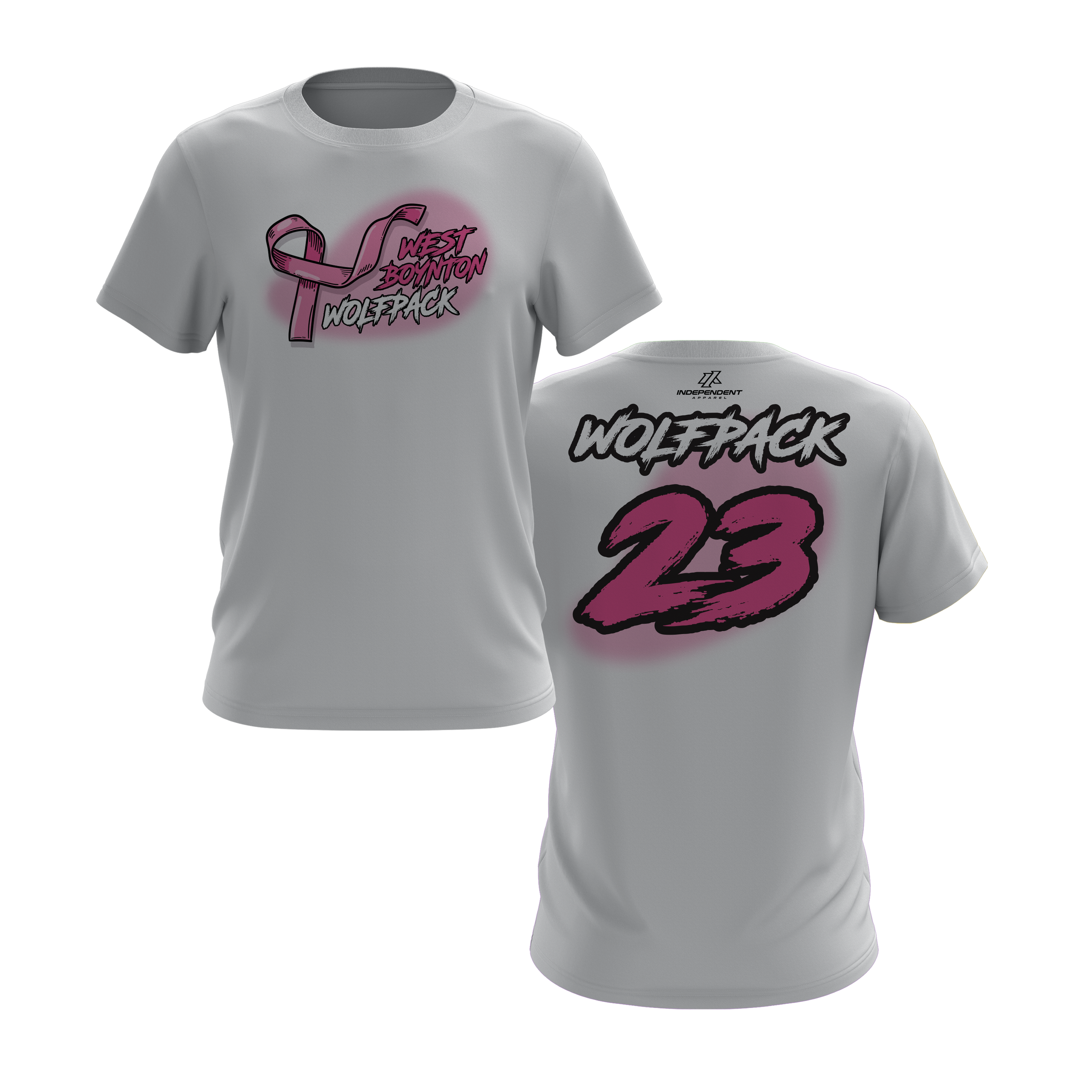 Wolfpack BCA Ribbon Logo Short Sleeve Shirt