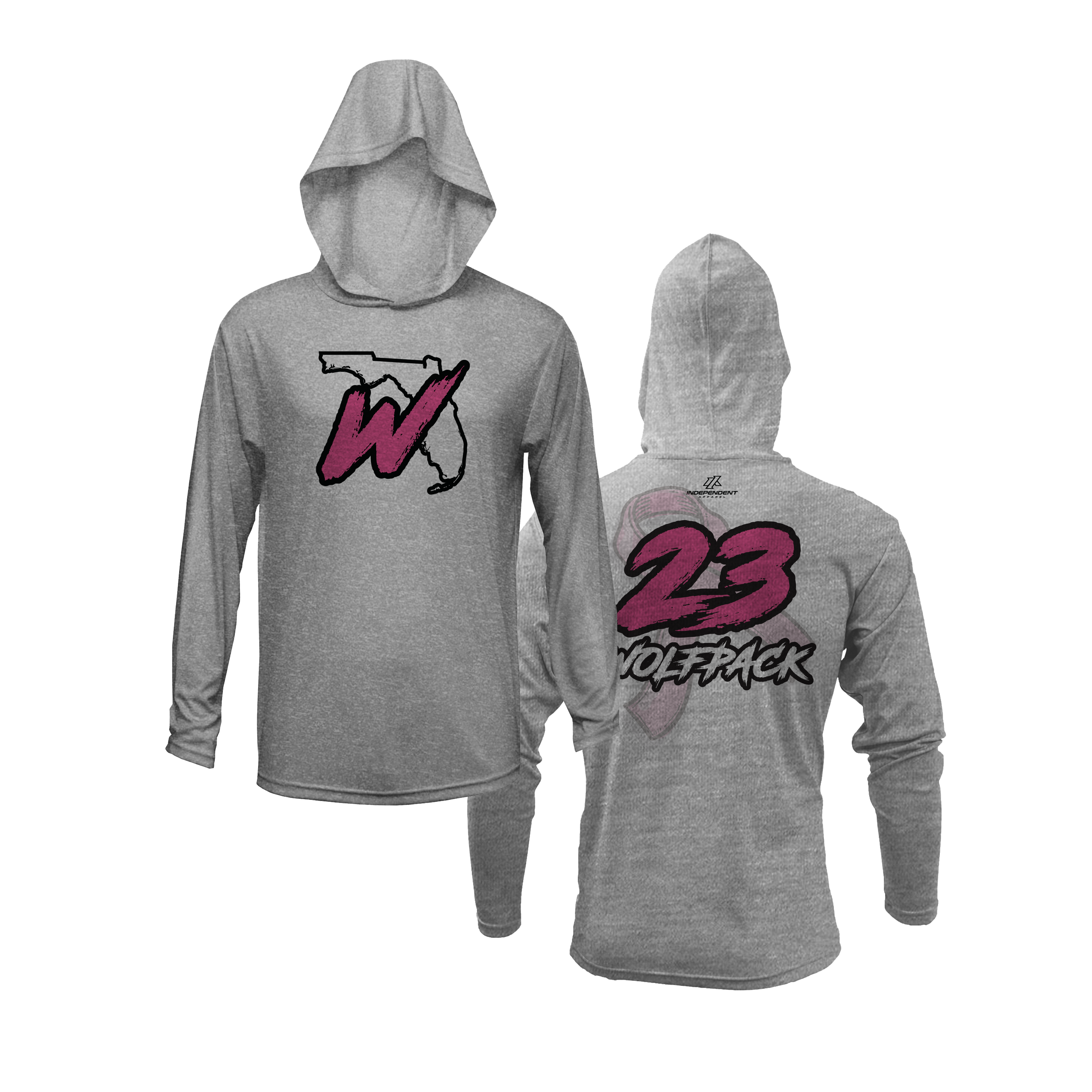 Wolfpack BCA W Florida Logo Lightweight Hoodie