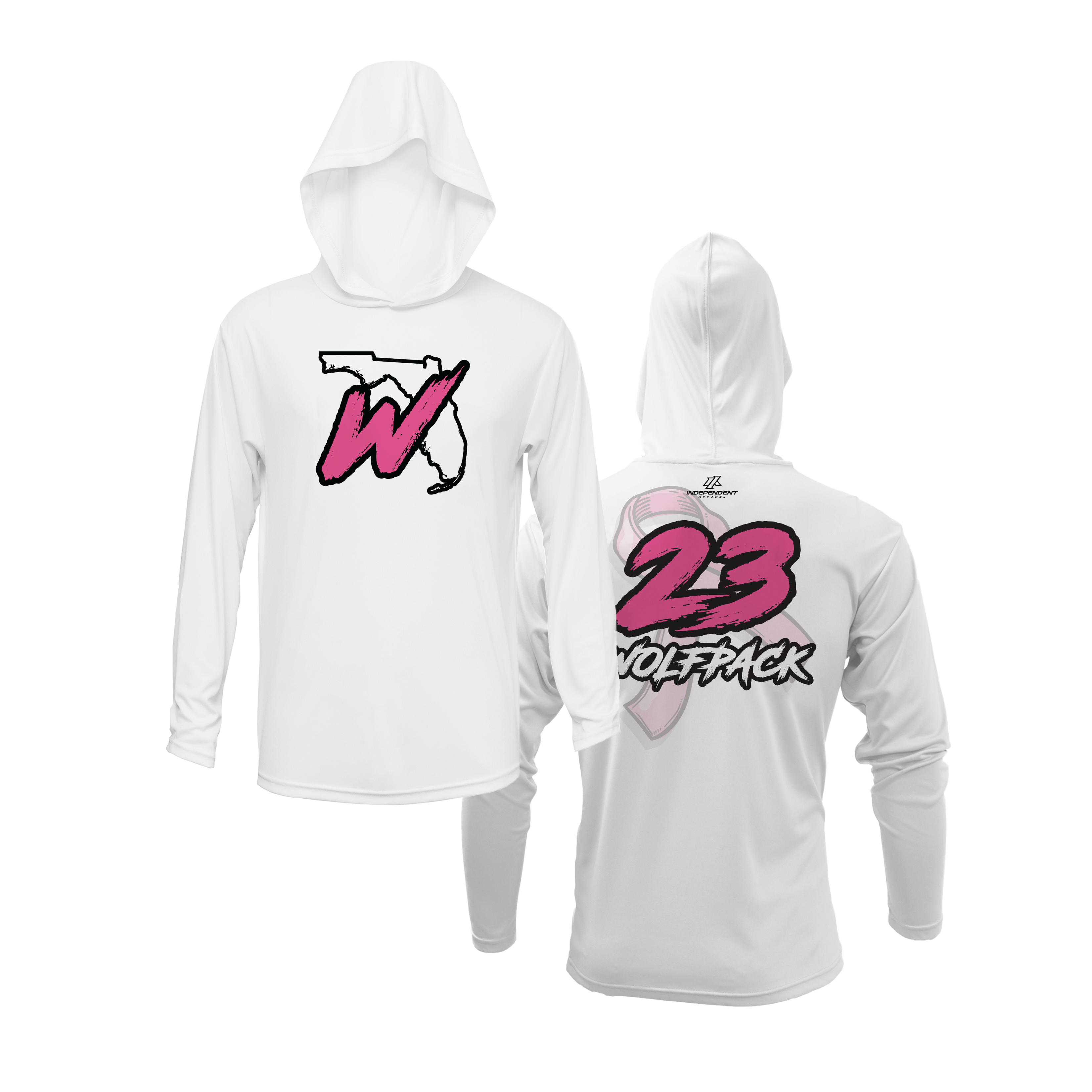 Wolfpack BCA W Florida Logo Lightweight Hoodie