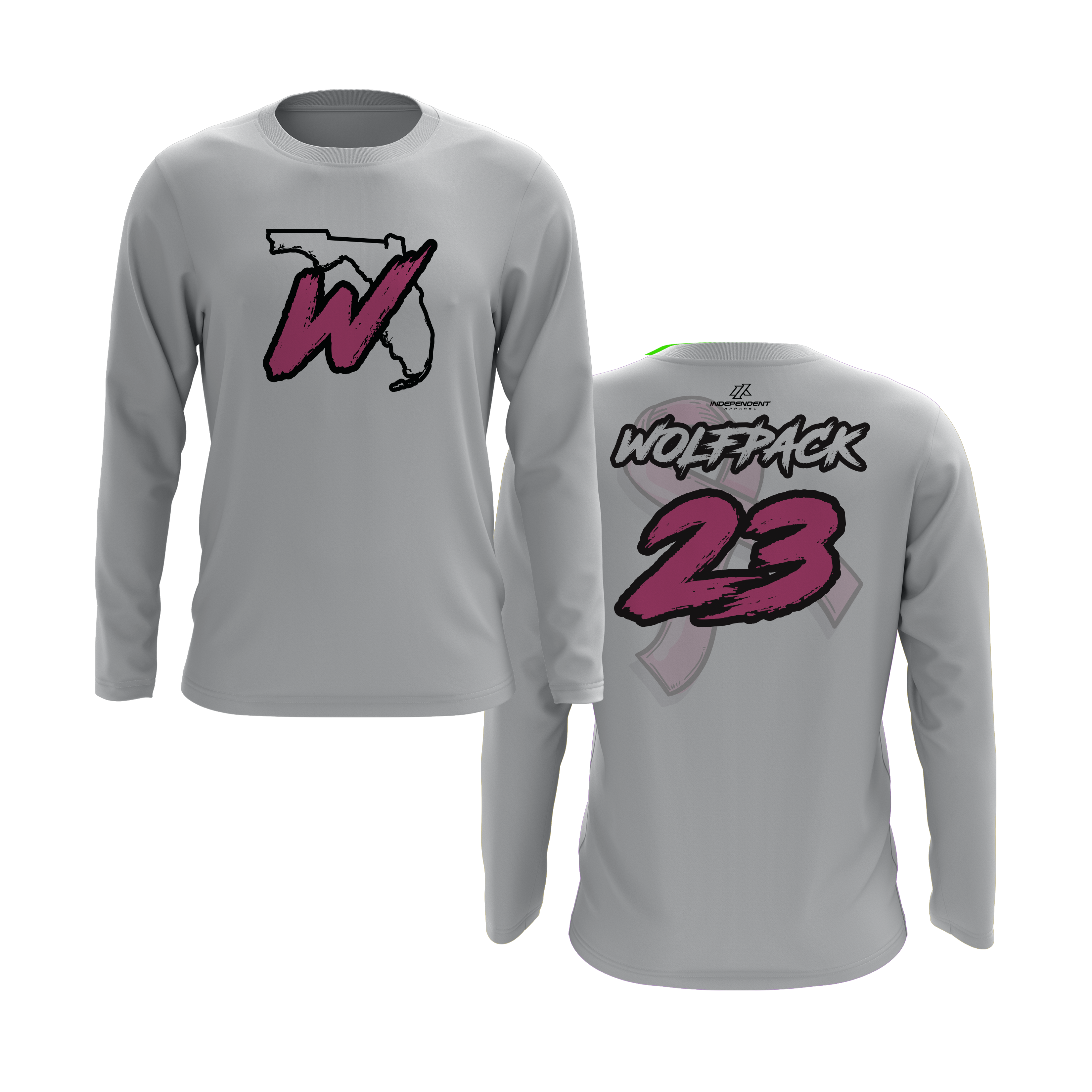 Wolfpack BCA W Florida Logo Long Sleeve Shirt