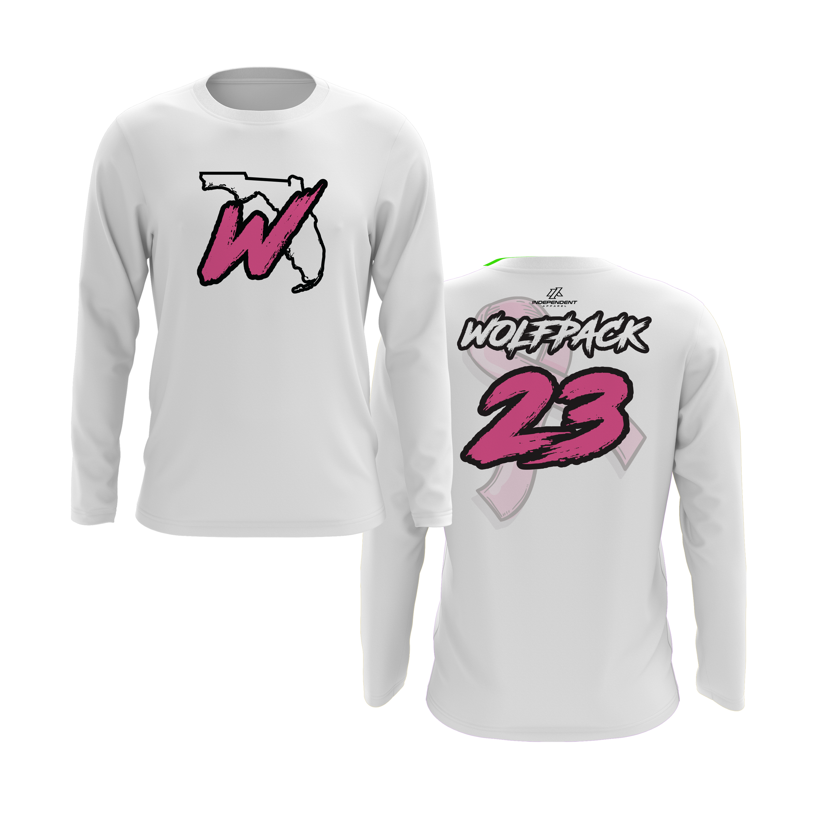 Wolfpack BCA W Florida Logo Long Sleeve Shirt