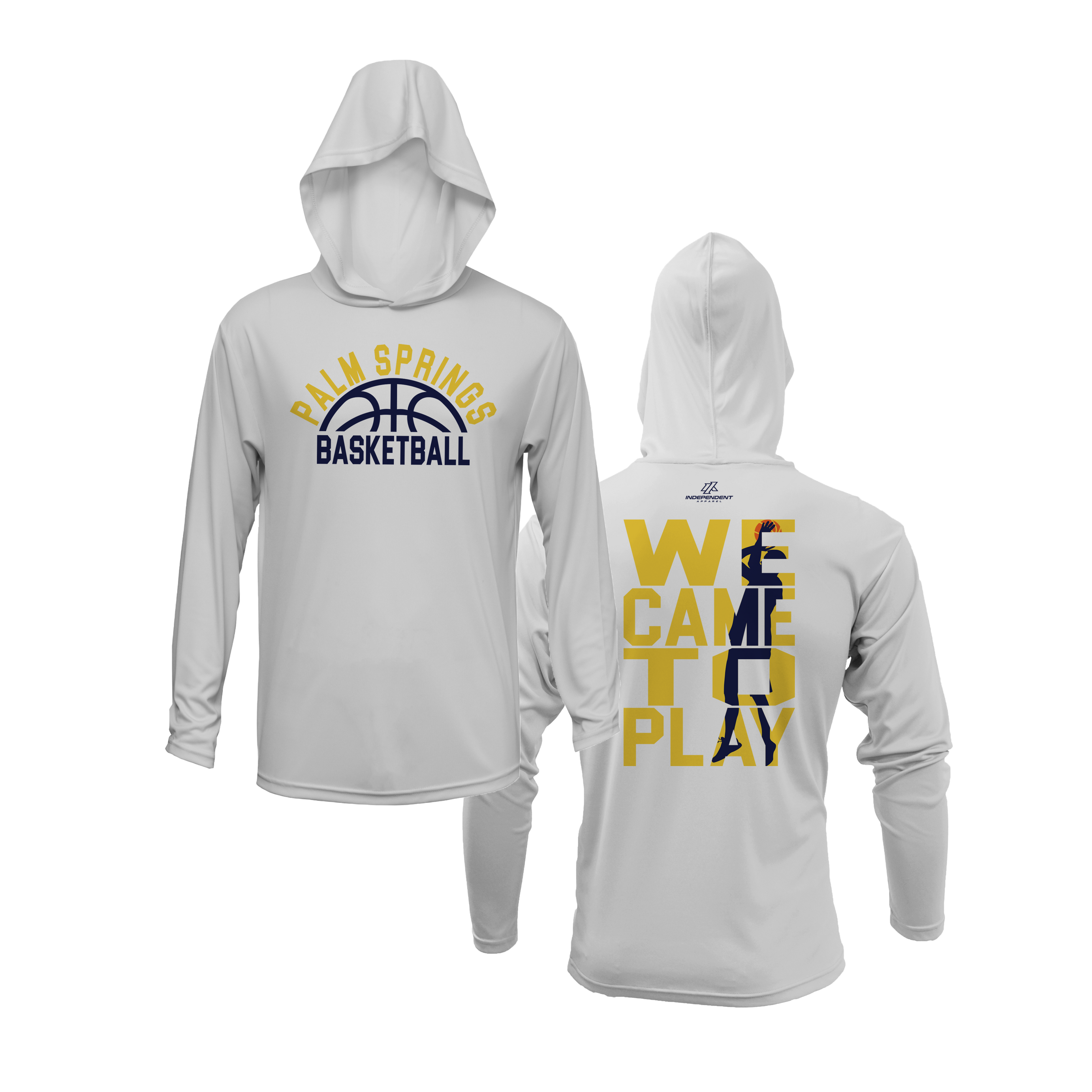 "We Came to Play" Palm Springs Lightweight Hoodie