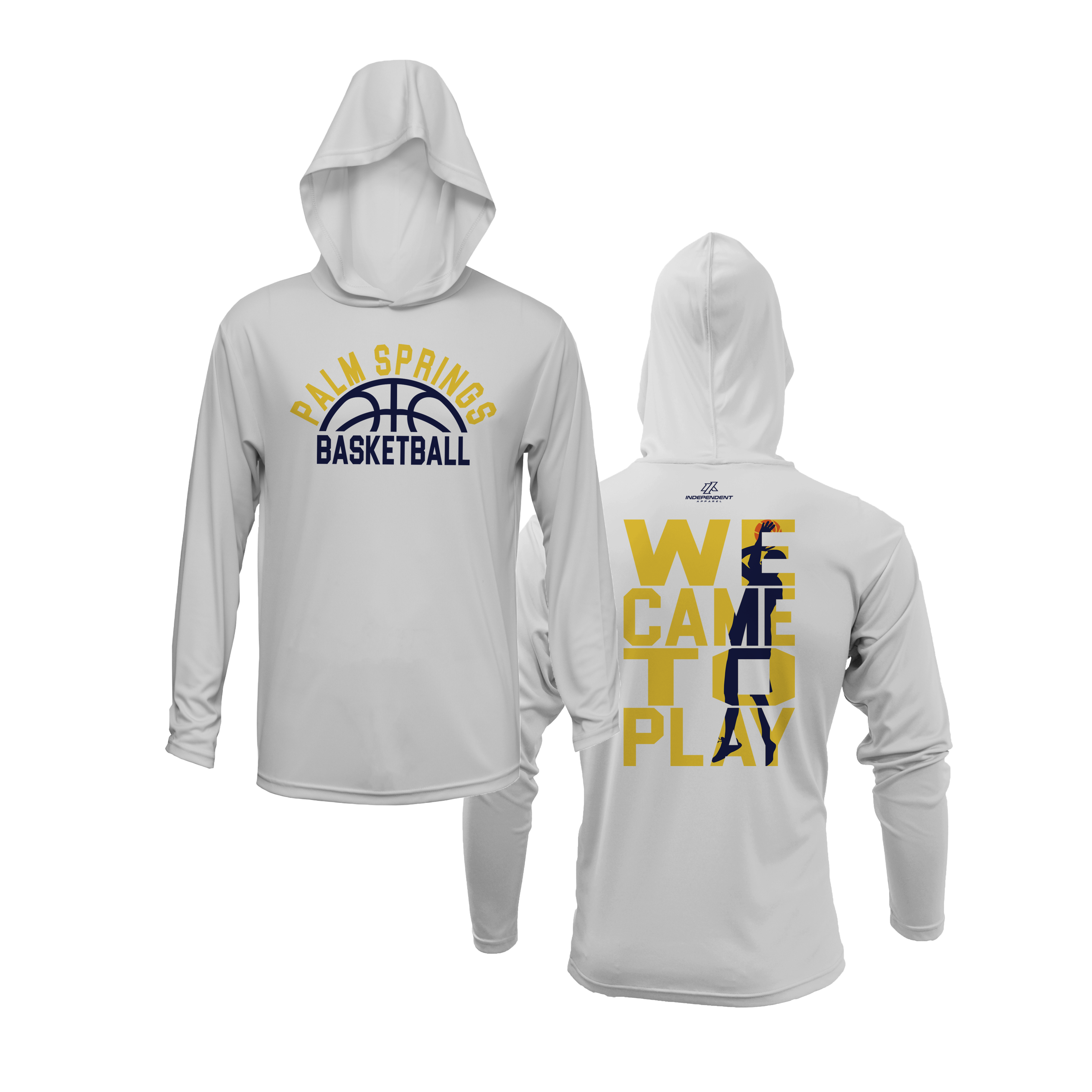 "We Came to Play" Palm Springs Lightweight Hoodie