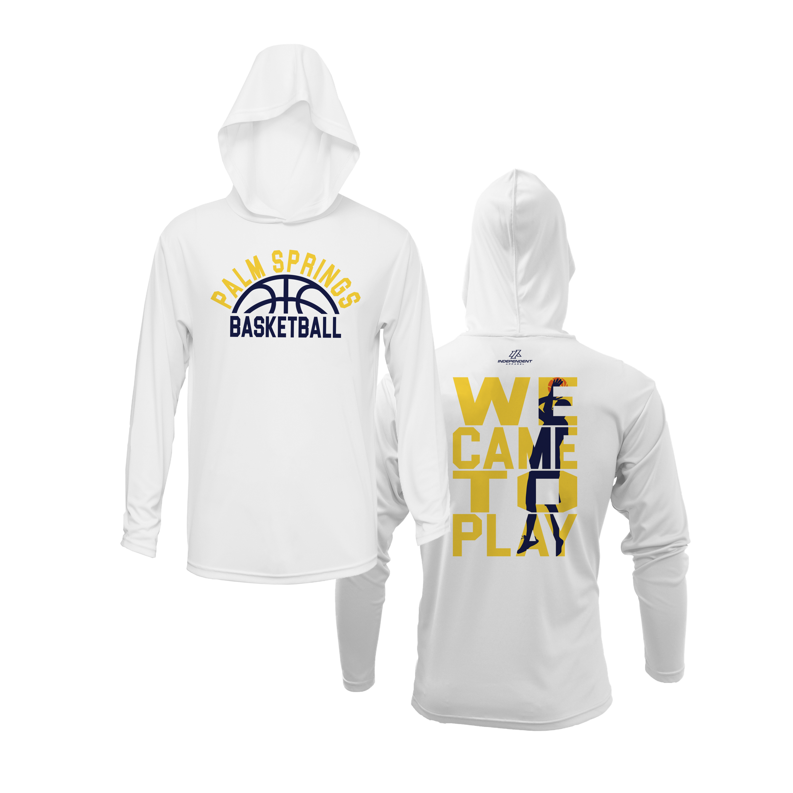 "We Came to Play" Palm Springs Lightweight Hoodie