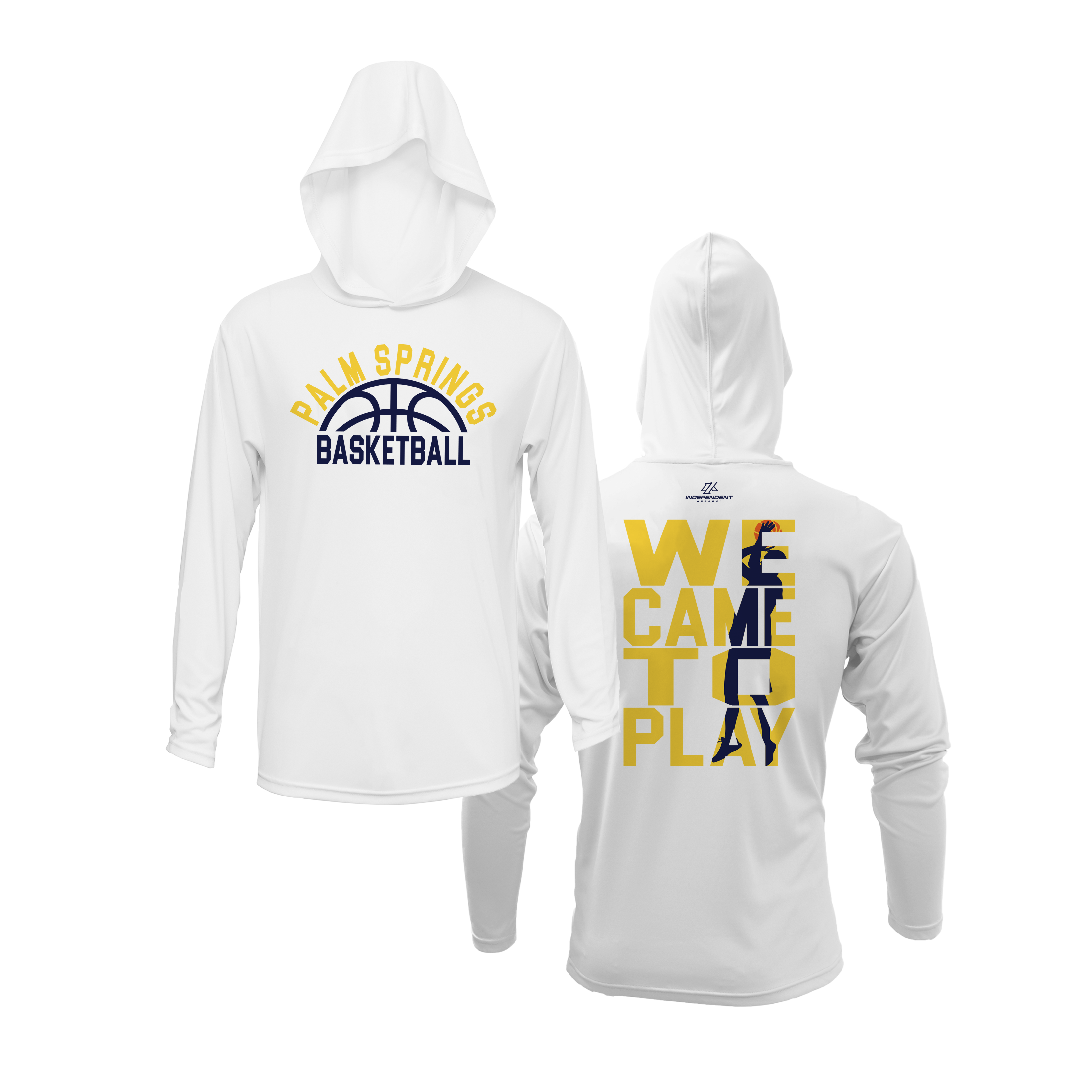 "We Came to Play" Palm Springs Lightweight Hoodie
