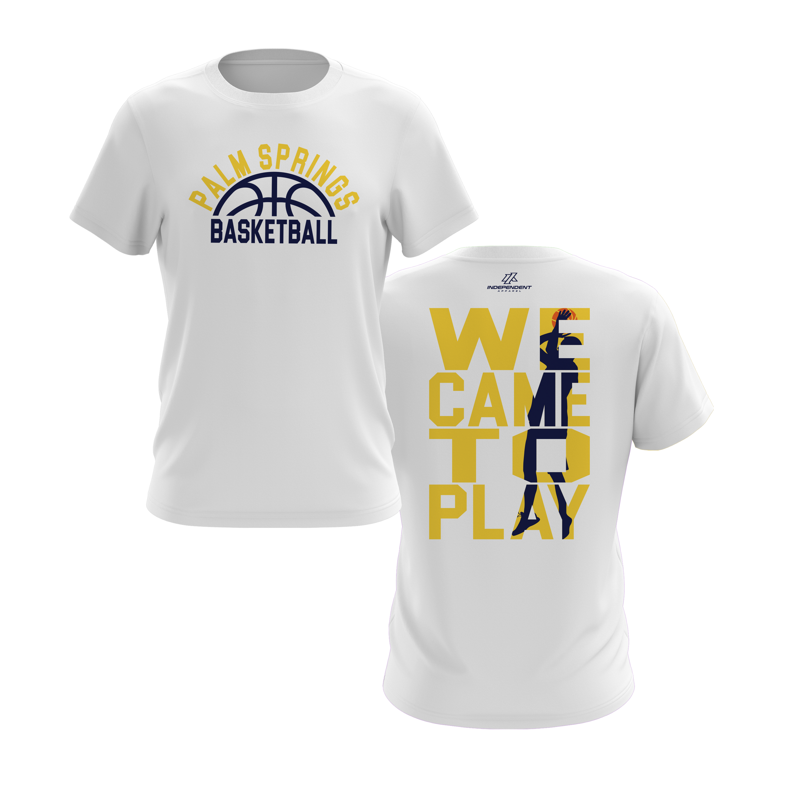 "We Came to Play" Palm Springs Short Sleeve Shirt