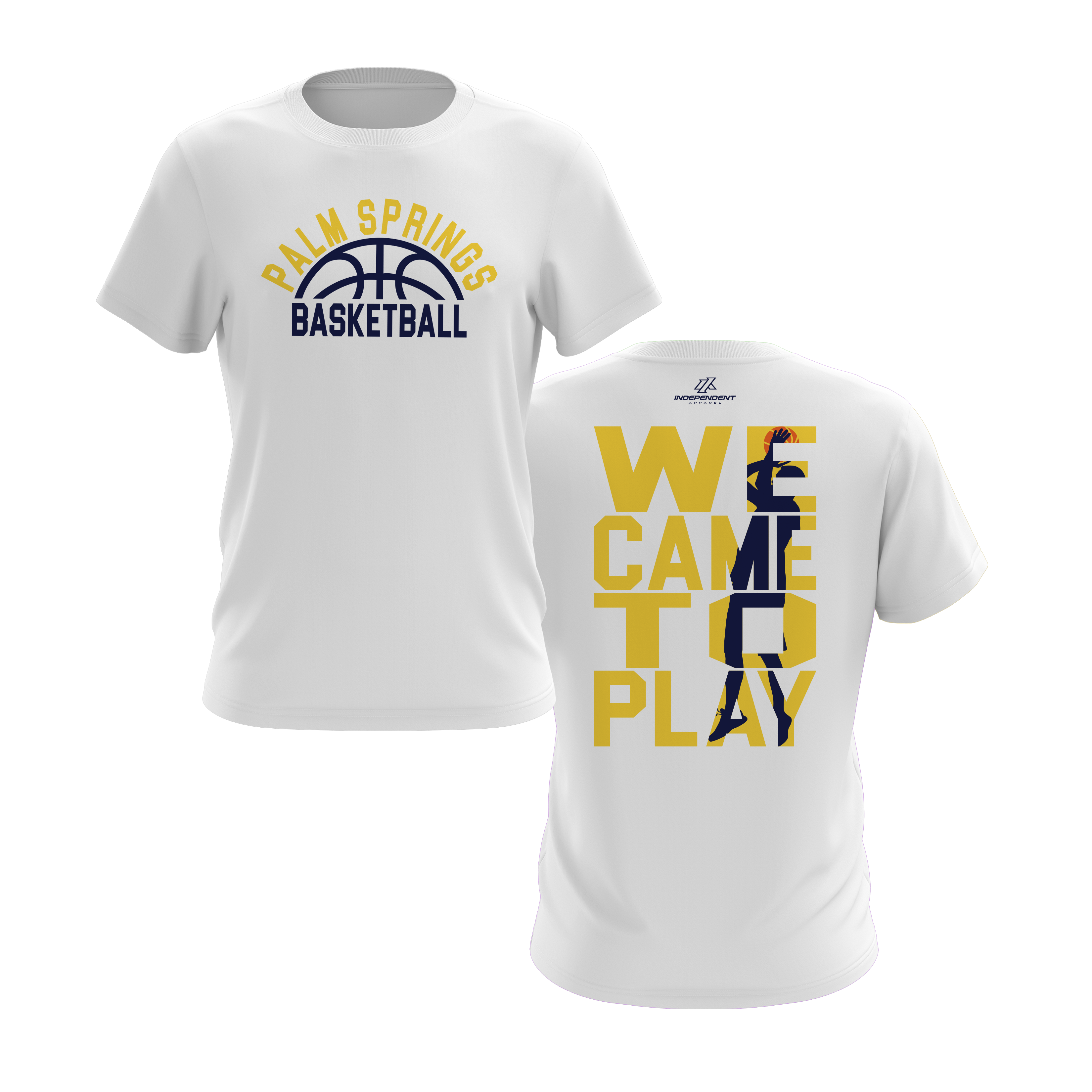 "We Came to Play" Palm Springs Short Sleeve Shirt