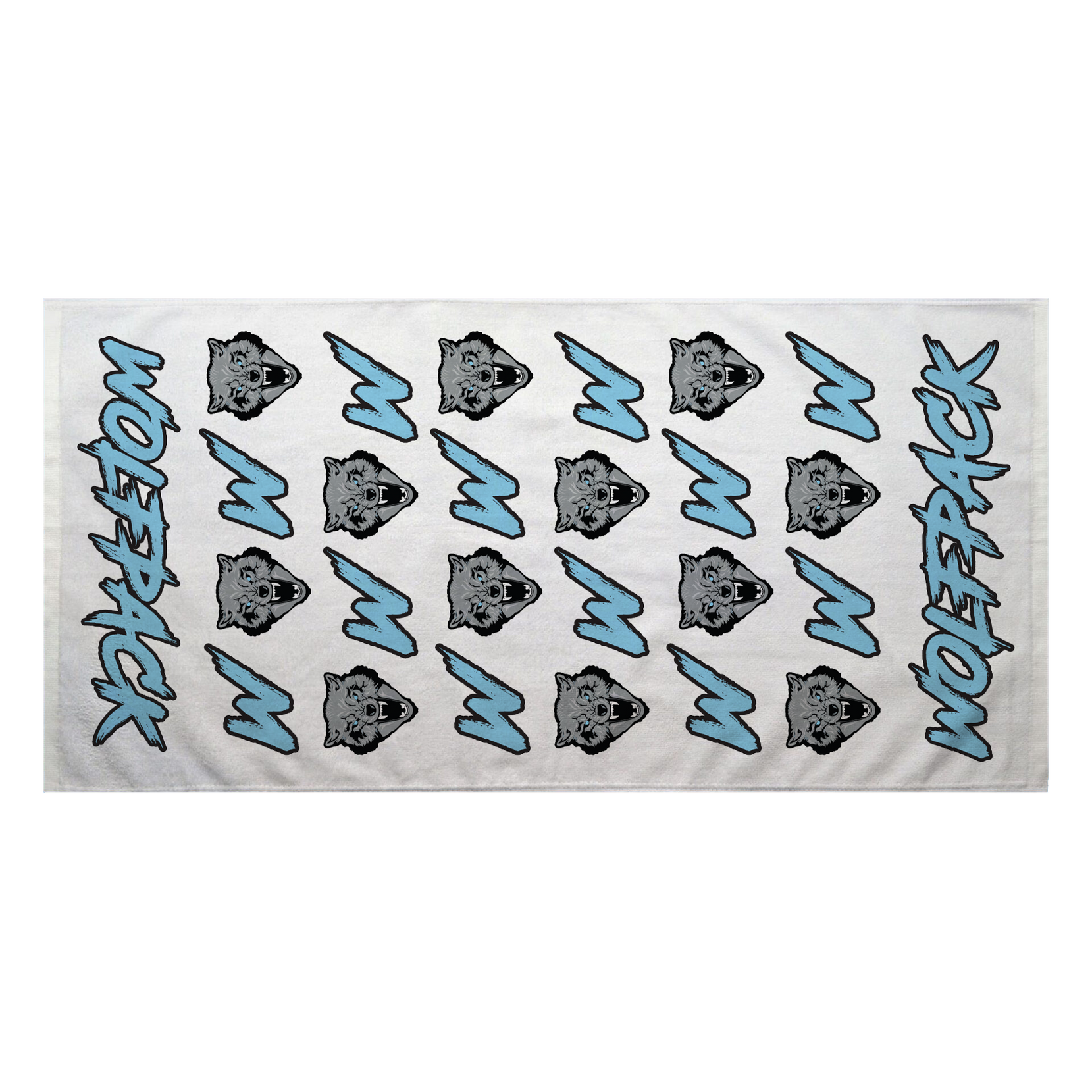 Wolfpack All Over Print Bench Towel