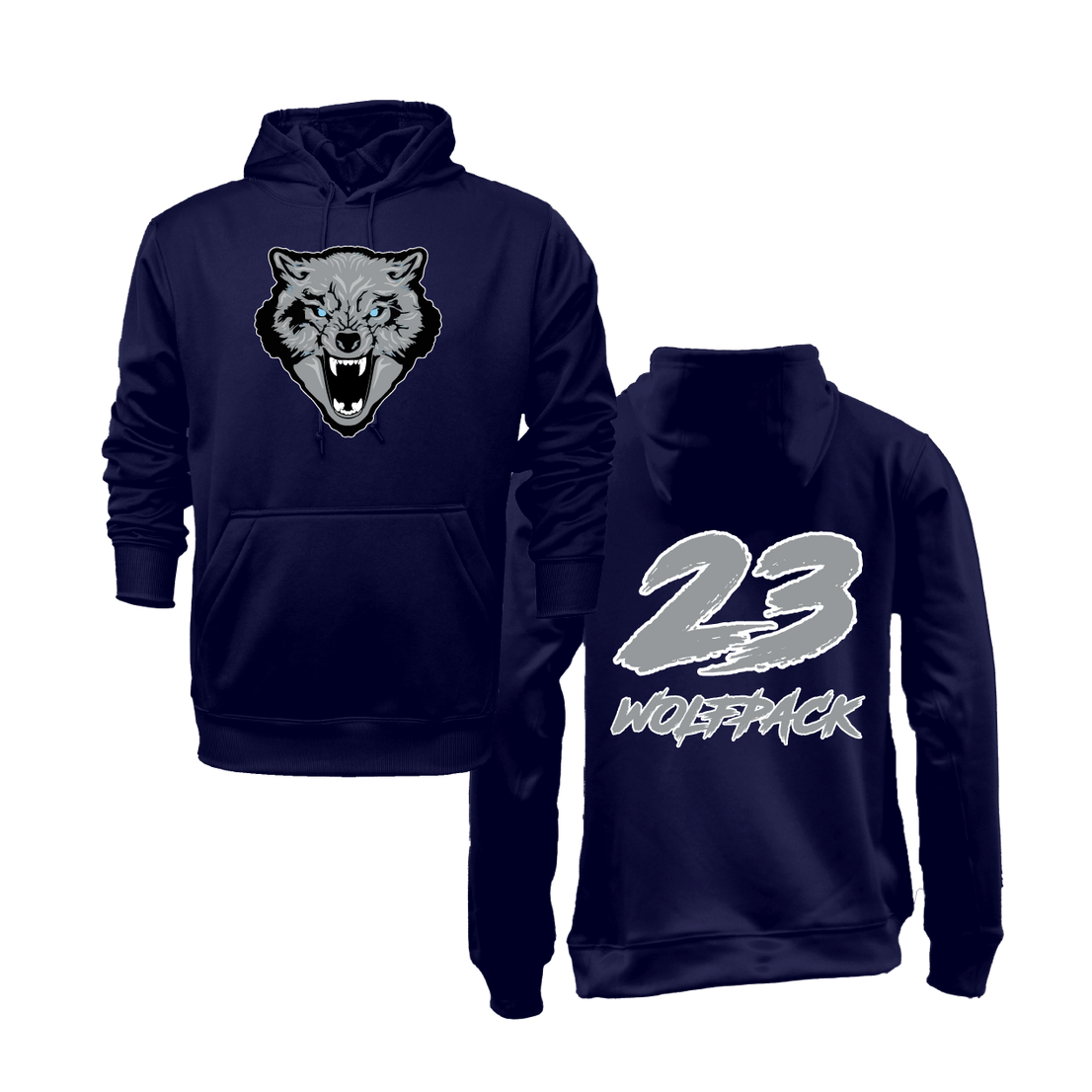 Wolfpack Wolf Logo Sweatshirt Hoodie