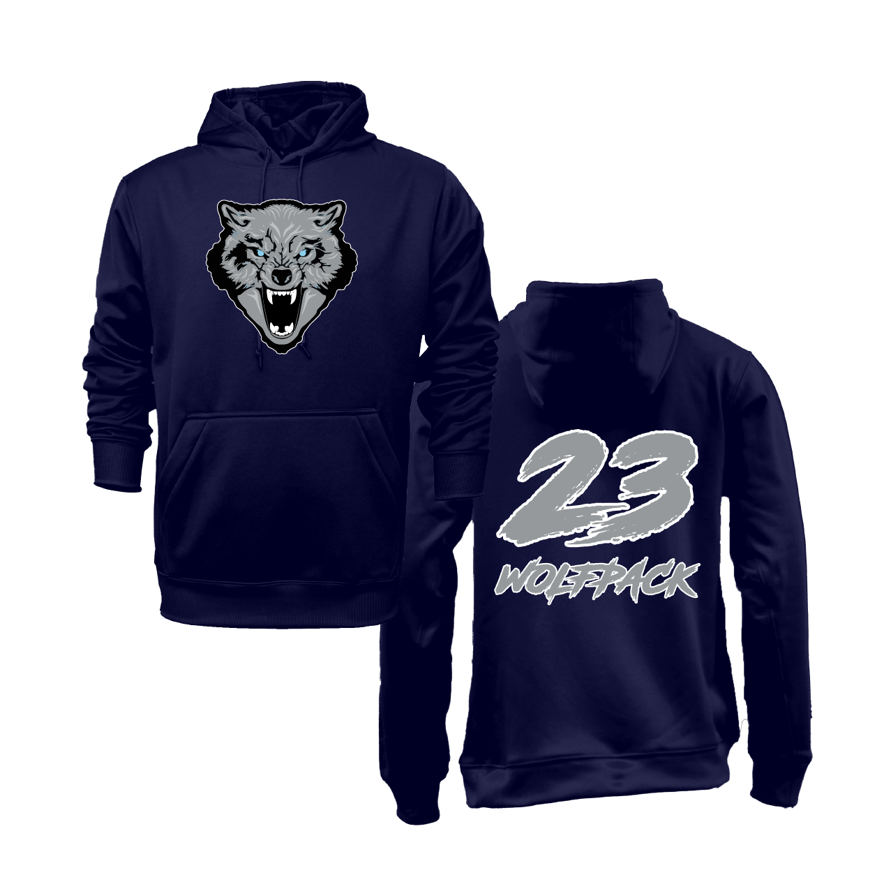 Wolfpack Wolf Logo Sweatshirt Hoodie