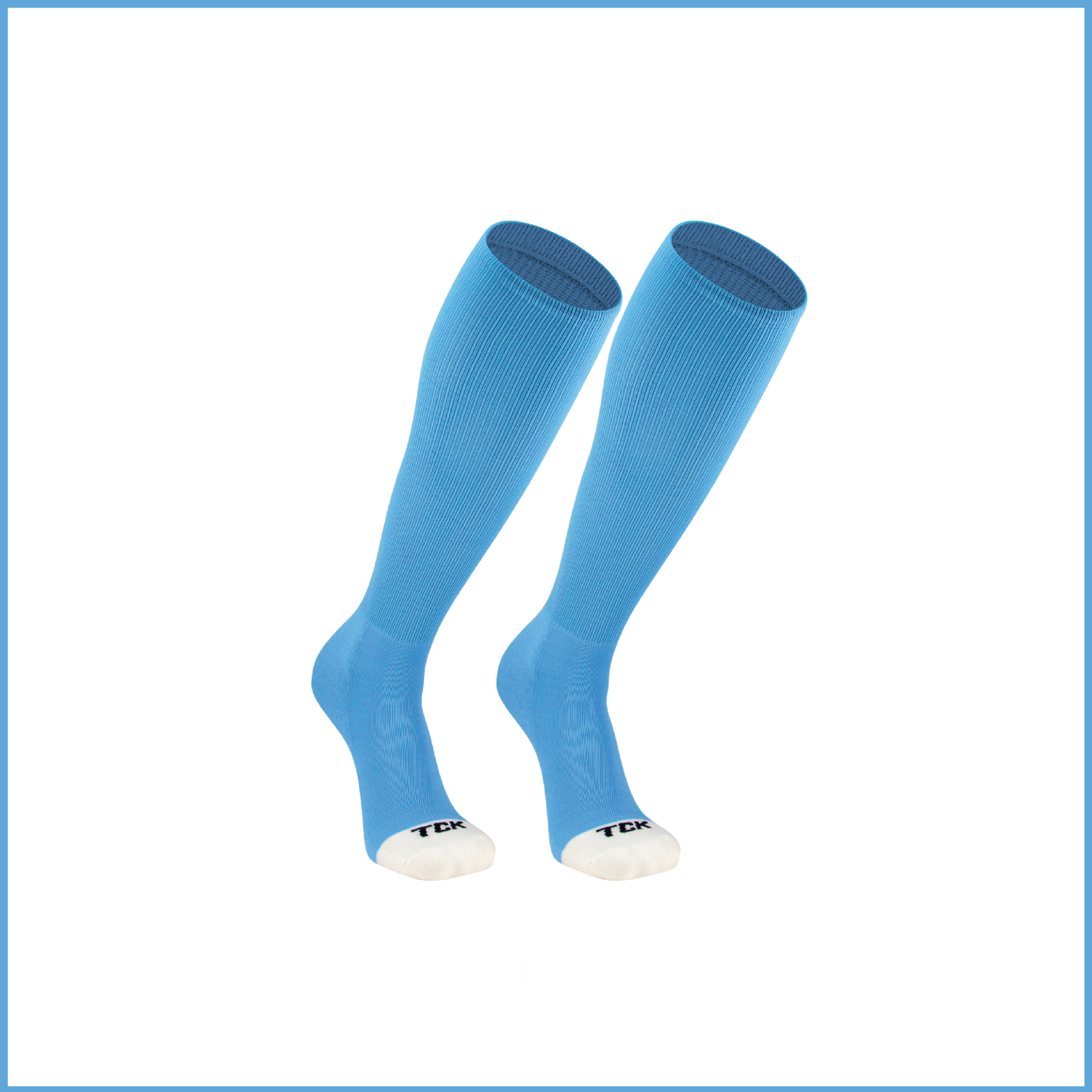 Yu 12U Light Blue Socks
