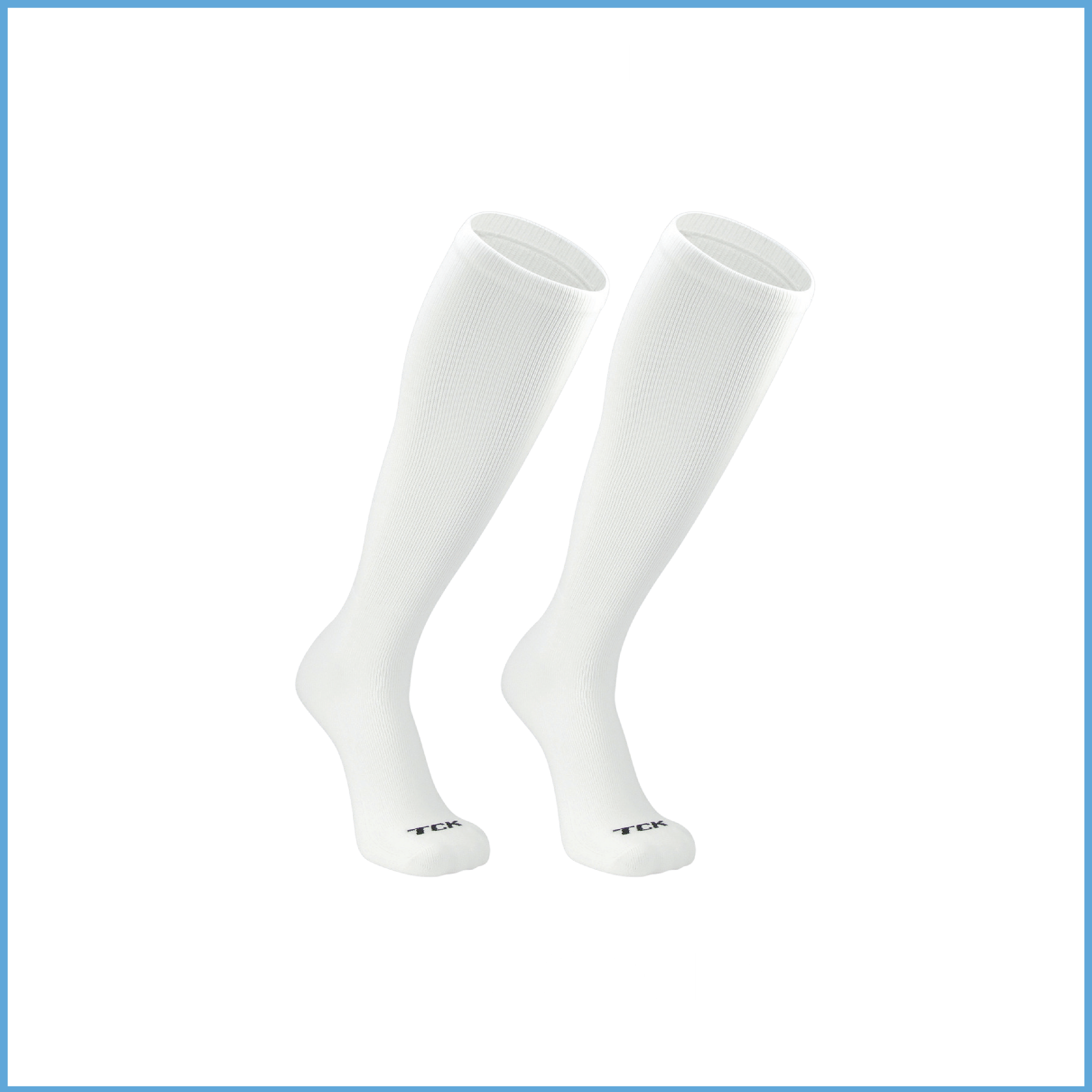 Yu 12U White Socks