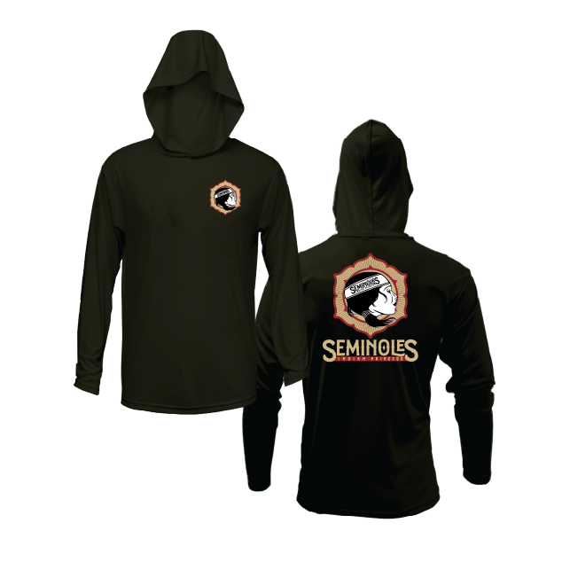 Seminoles Indian Princess Logo Lightweight Hoodie