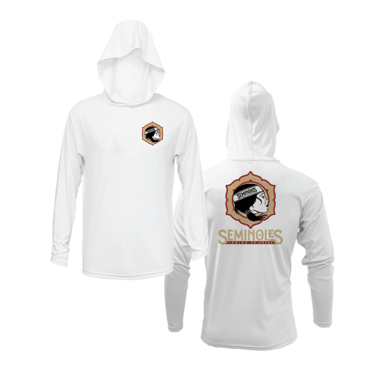 Seminoles Indian Princess Logo Lightweight Hoodie