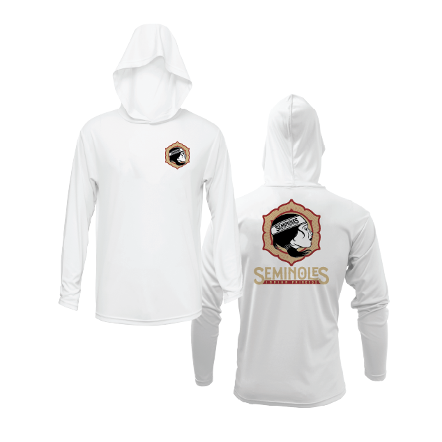 Seminoles Indian Princess Logo Lightweight Hoodie