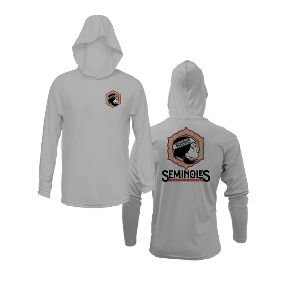 Seminoles Indian Princess Logo Lightweight Hoodie