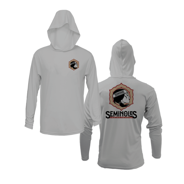 Seminoles Indian Princess Logo Lightweight Hoodie