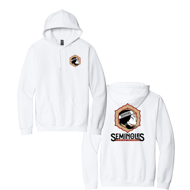 Seminoles Indian Princess Logo Cotton/Poly Sweatshirt Hoodie