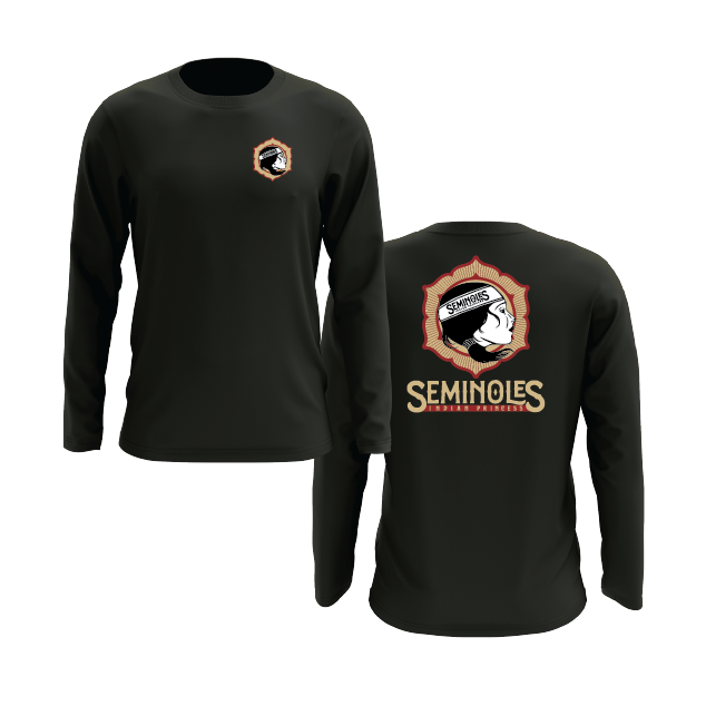 Seminoles Indian Princess Long Sleeve Shirt