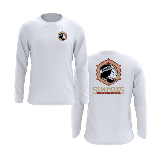 Seminoles Indian Princess Long Sleeve Shirt