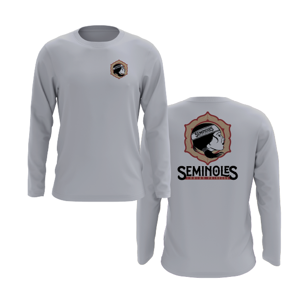 Seminoles Indian Princess Long Sleeve Shirt