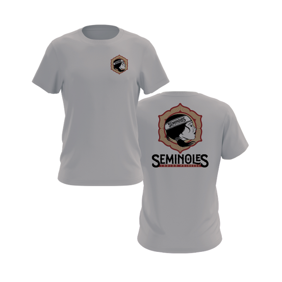 Seminoles Indian Princess Logo Short Sleeve Shirt
