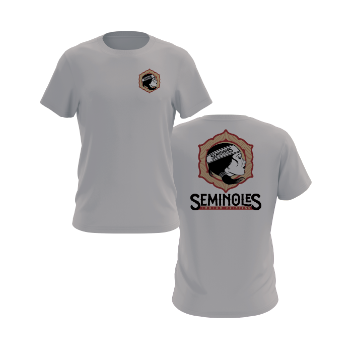Seminoles Indian Princess Logo Short Sleeve Shirt