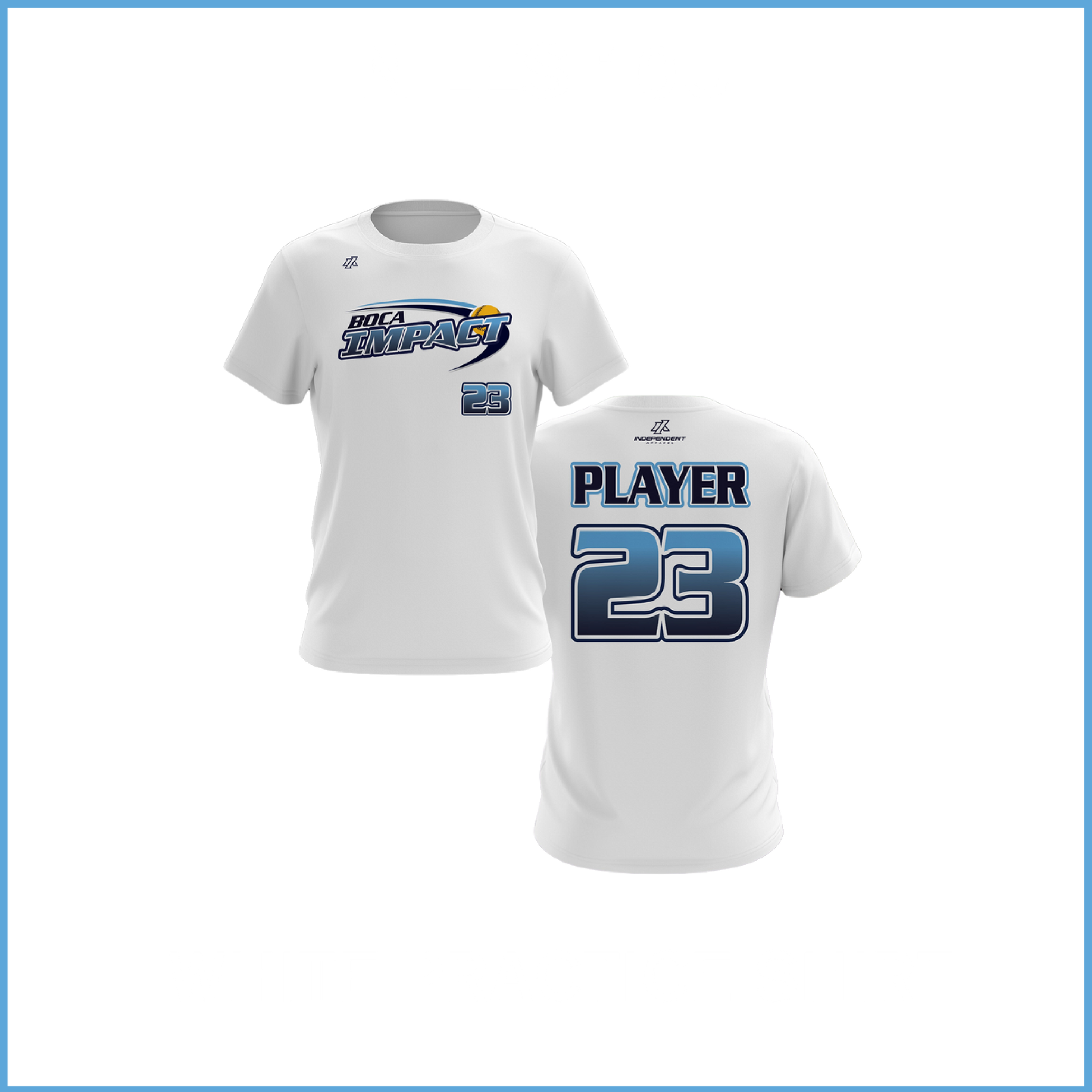 Niles 10U White Practice Shirt