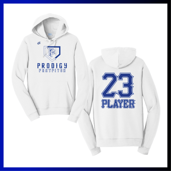 Prodigy Fastpitch Plate Logo Cotton/Poly Blend Sweatshirt Hoodie