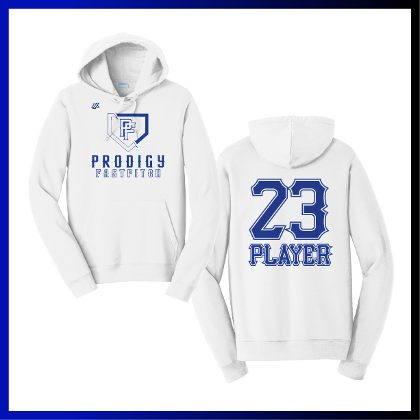 Prodigy Fastpitch Plate Logo Cotton/Poly Blend Sweatshirt Hoodie