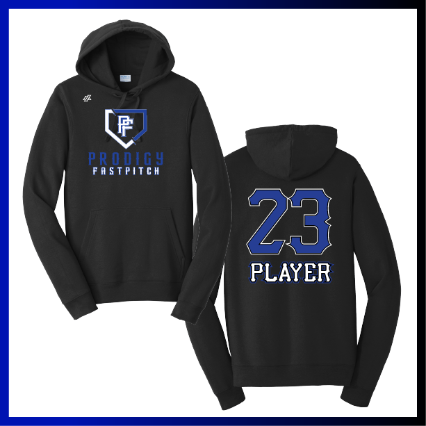 Prodigy Fastpitch Plate Logo Cotton/Poly Blend Sweatshirt Hoodie