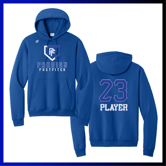 Prodigy Fastpitch Plate Logo Cotton/Poly Blend Sweatshirt Hoodie