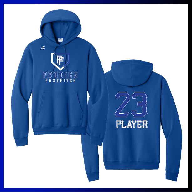 Prodigy Fastpitch Plate Logo Cotton/Poly Blend Sweatshirt Hoodie