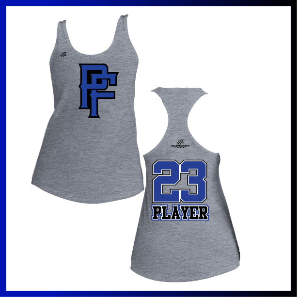 Prodigy Fastpitch "PF" Logo Women's Poly/Cotton Tank Top