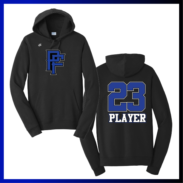 Prodigy Fastpitch "PF" Logo Cotton/Poly Blend Sweatshirt Hoodie